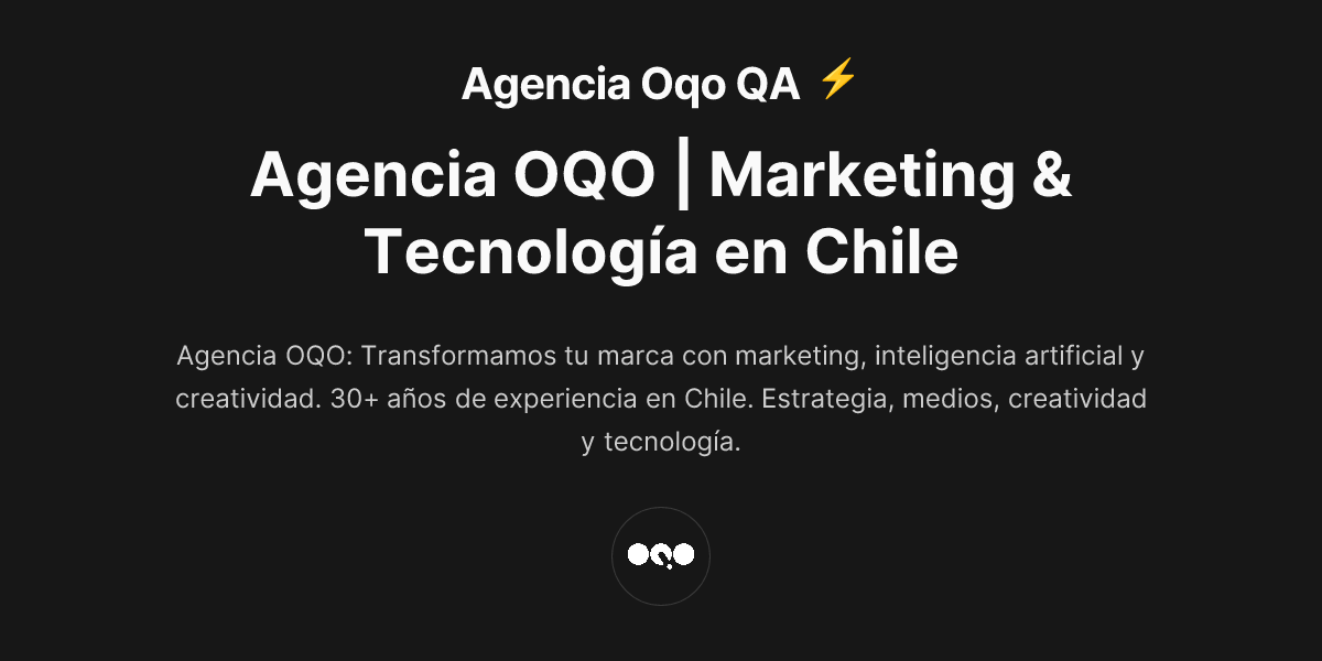 Agencia Oqo QA logo