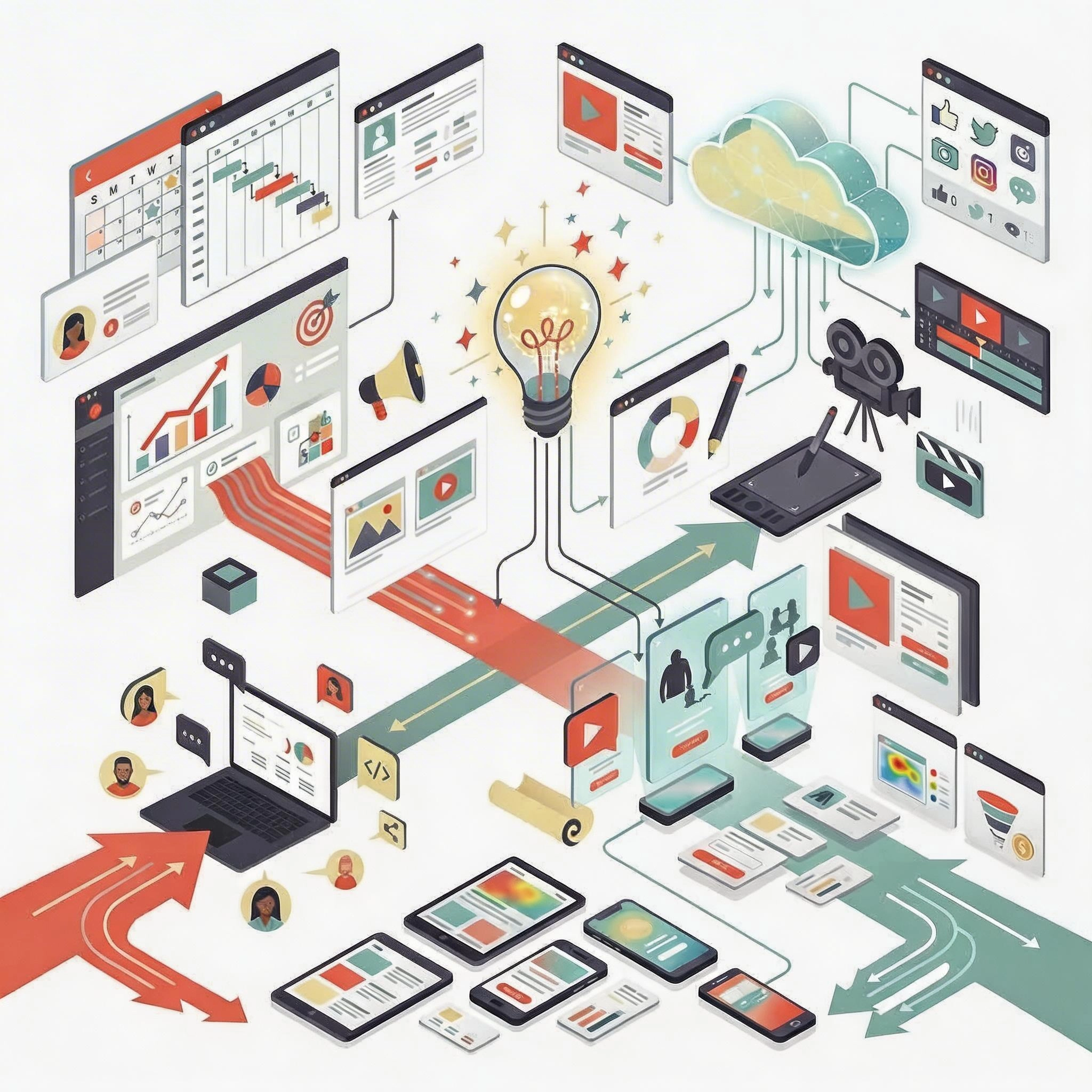 Servicios creativos y producción audiovisual